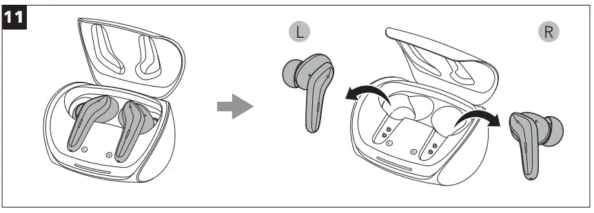 CALIBER TWS100A Active Noise Cancelling True Wireless Stereo Earbuds - Figure 9
