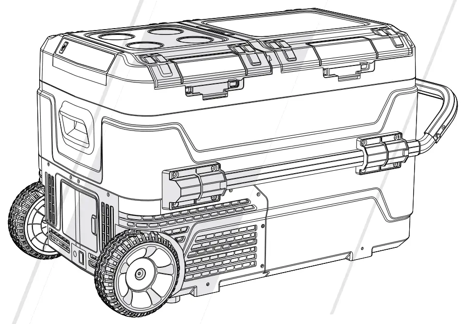 KROAK S41610 Car Refrigerator