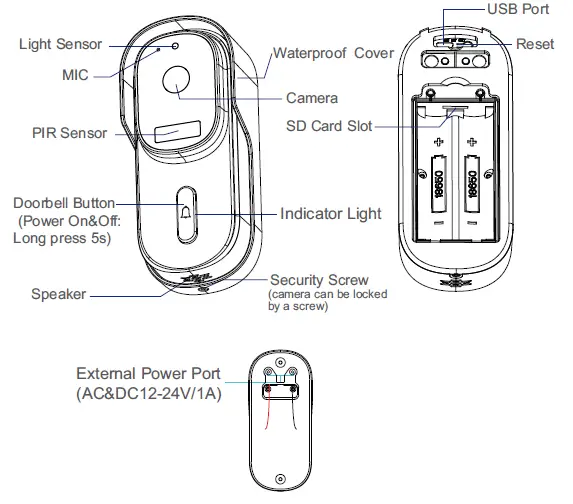 CRORZAR-B09B95N1PQ-Video-Doorbell-FIG-1