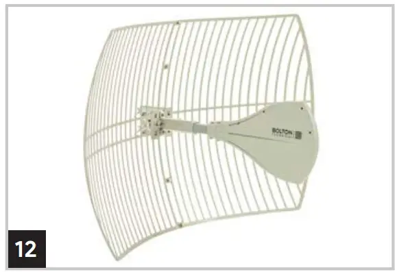 BOLTON TECHNICAL BT974822 Long Ranger Ultra High Gain Parabolic Antenna - fig 10