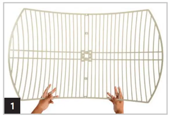 BOLTON TECHNICAL BT974822 Long Ranger Ultra High Gain Parabolic Antenna - fig