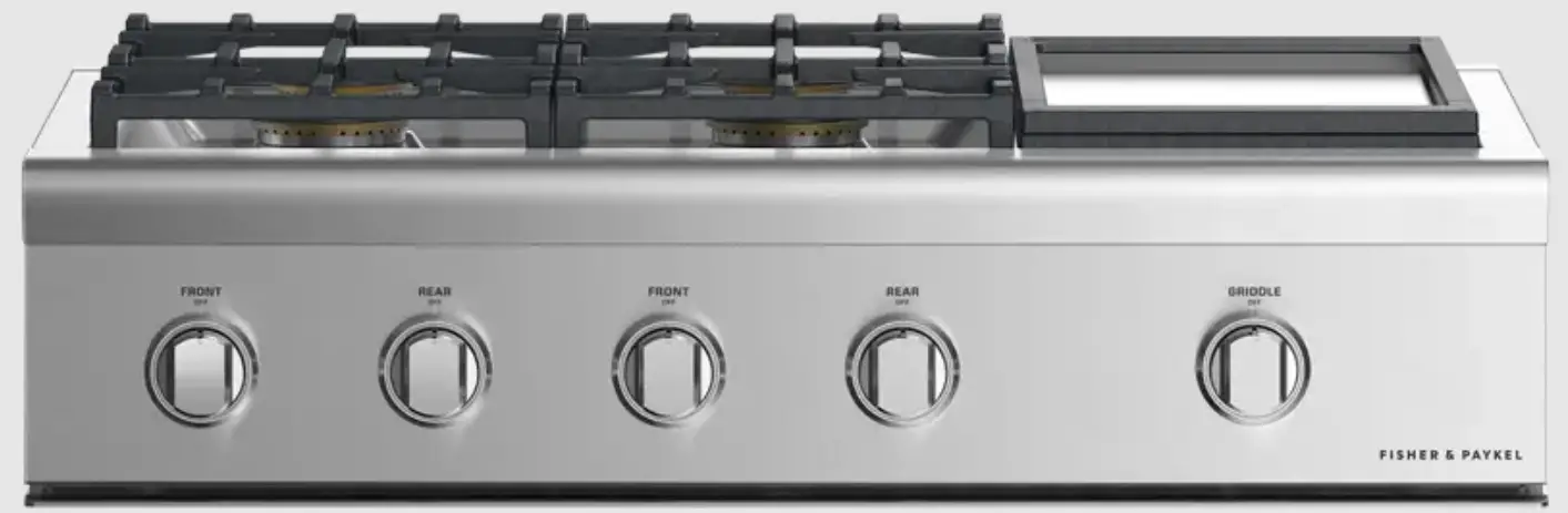 Fisher Paykel Cpv2-364gdnn Griddle Gas Rangetop User Guide