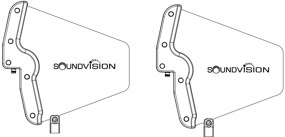 SOUNDVISION SPA 1002P Directional Antenna for Wireless Microphone - fig 1