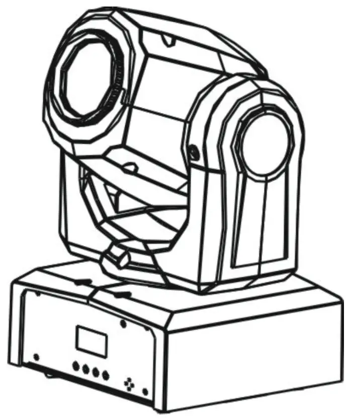 EQUINOX EQLED004B Fusion Spot Xp MKIII Moving Head