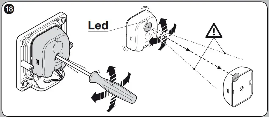 NICE EPLO Large Adjustable Photocells - Product Overview 9