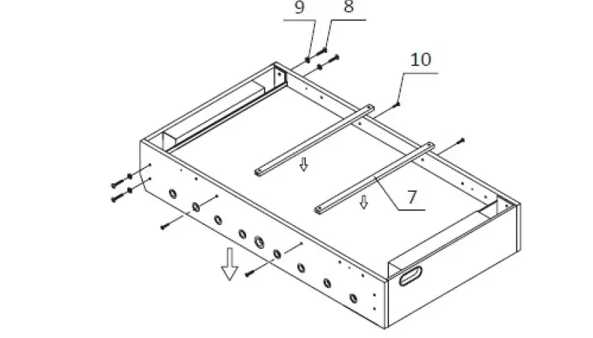 NORDIC Games 809-041 Portable Table football Soccer Game fig (4)