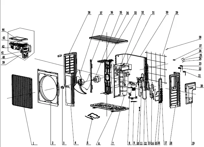 GRE-MULTIU42HP230V1DO-Outdoor Unit-02