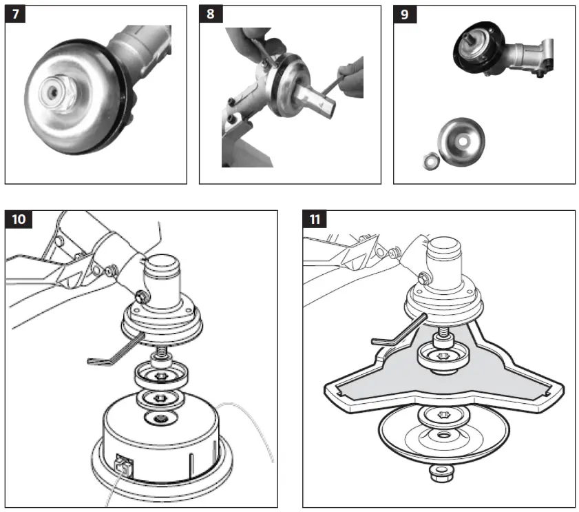 MEEC TOOLS 000841 1200W Petrol Powered Clearing Saw - Fig4