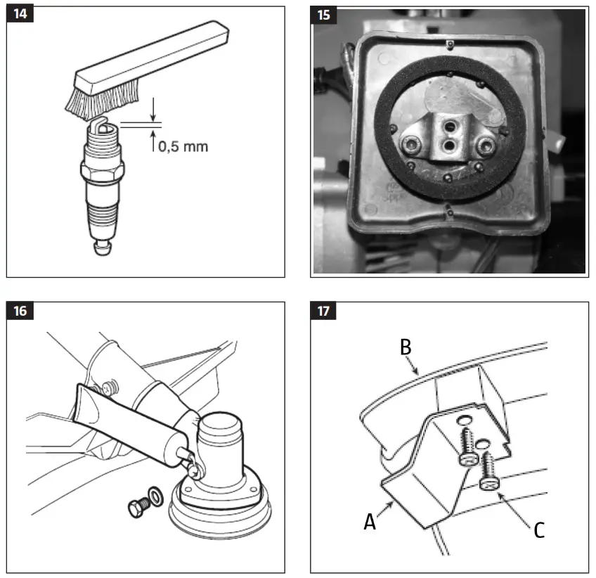 MEEC TOOLS 000841 1200W Petrol Powered Clearing Saw - Fig6