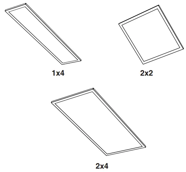 C-LITE C-TR-C-FP-SCCT LED Selectable Flat Panel - fig 1