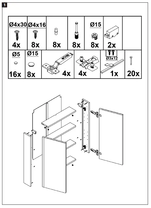 CUR AQUA 003895 Mirror Cabinet fig (3)
