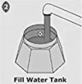 Lexi Home MW3901 Stove 6 Cups Top Espresso Maker - fig