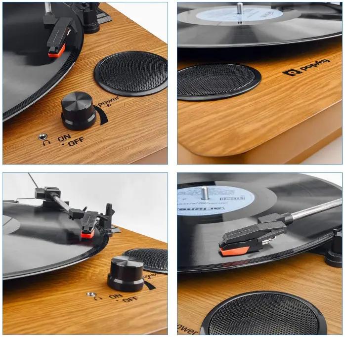 Popsky-7545883348-Turntable-Bluetooth-Vinyl-Record-Player-with-Speaker-FIG-3