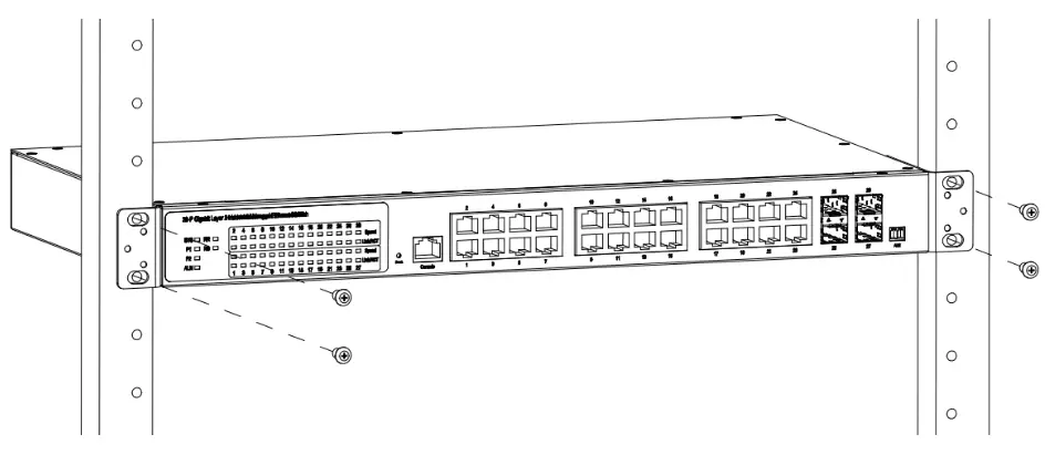 D-Link DIS-700G-28SW Industrial Layer 2+ Gigabit Managed Switch with SFP Slots - 2