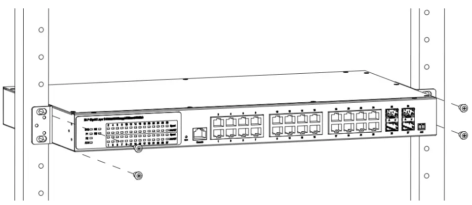 D-Link DIS-700G-28SW Industrial Layer 2+ Gigabit Managed Switch with SFP Slots - 3