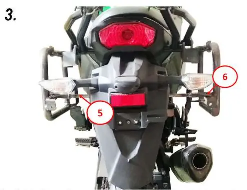 SHAD 4P Kit Kawasaki Versys 250-300 X 17 20 - Figure 3