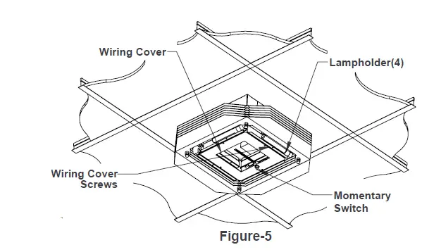 ALKCO U2C409-UNV-1-4-EB UVC Fixture Ceiling Mount-5