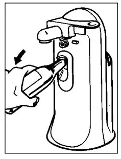 KENWOOD CO606 Electric 3-in-1 Can Opener - Using the Bottle Opener