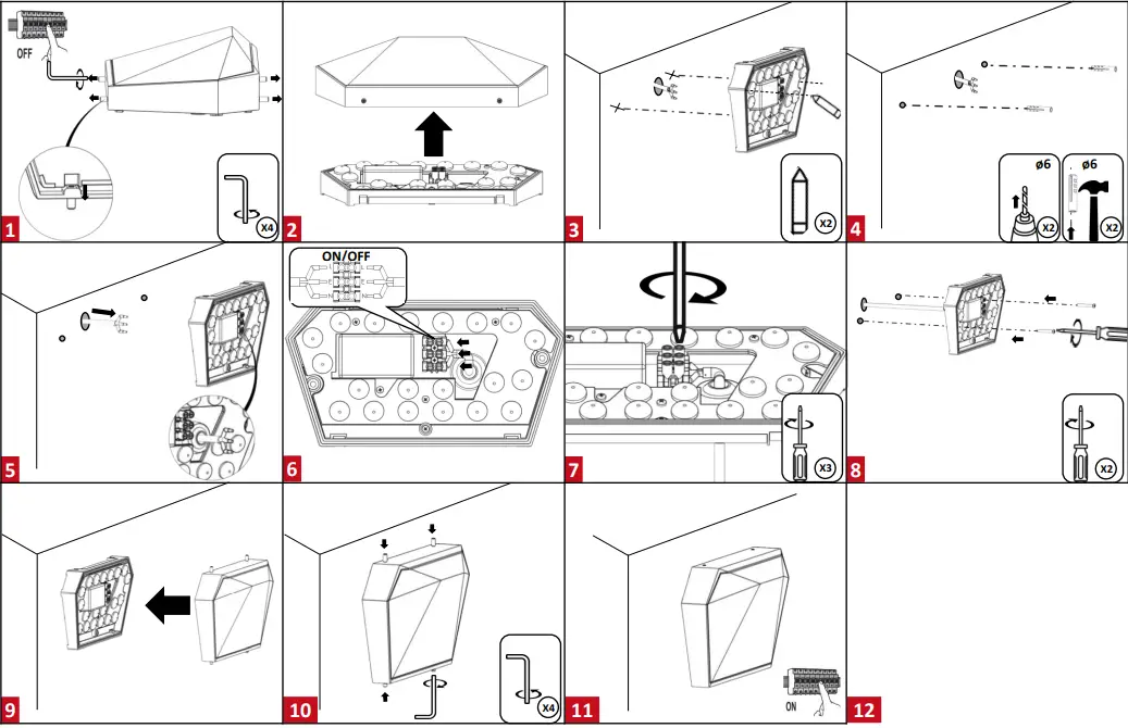 resistex-946520-Trillon-12.2W-LED-Wall-Light-fig-2