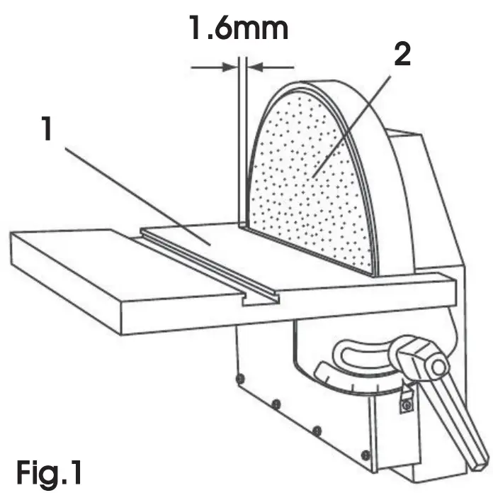 SIP INDUSTRIAL 01946 4X8 Inch Belt Disc Sander fig 13