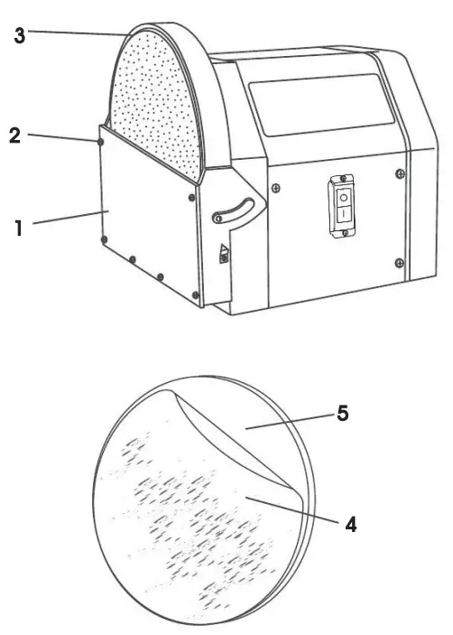 SIP INDUSTRIAL 01946 4X8 Inch Belt Disc Sander fig 16