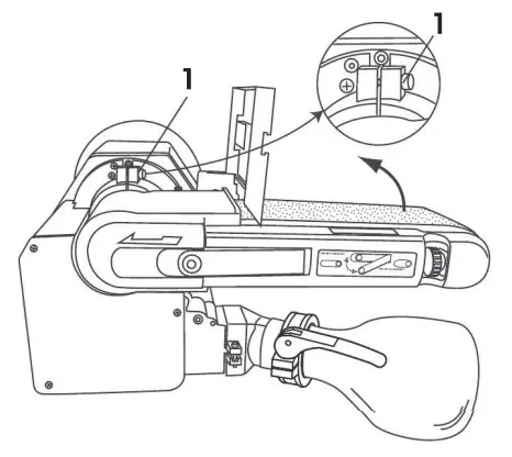 SIP INDUSTRIAL 01946 4X8 Inch Belt Disc Sander fig 8