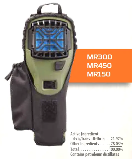 Thermacell Portable Repeller Case / Holster With Clip User Manual