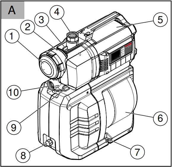 AL-KO HW 5000 - Fig. A