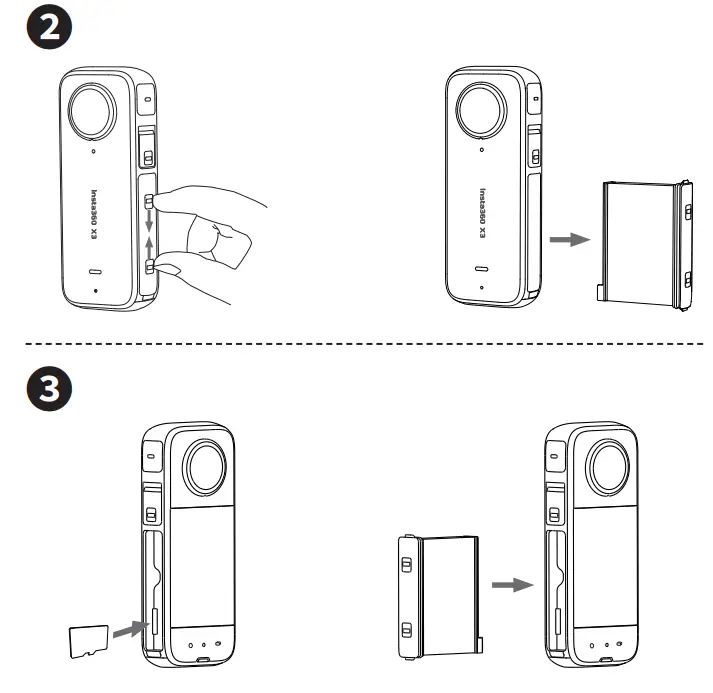 Insta360 X3 Waterproof 360 Action Camera - fig