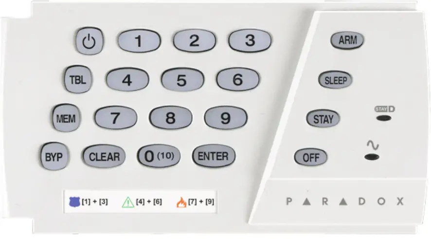 Paradox SP5500 4 to 32-Zone Expandable Security Systems - Fig