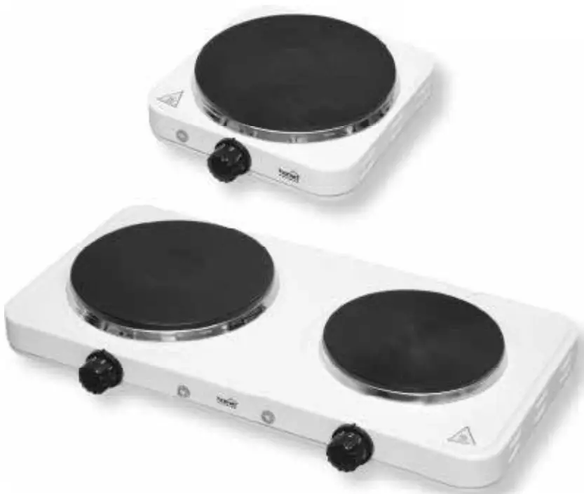 somogyl HG R 01WH HG R 02WH Portable Electric Hob