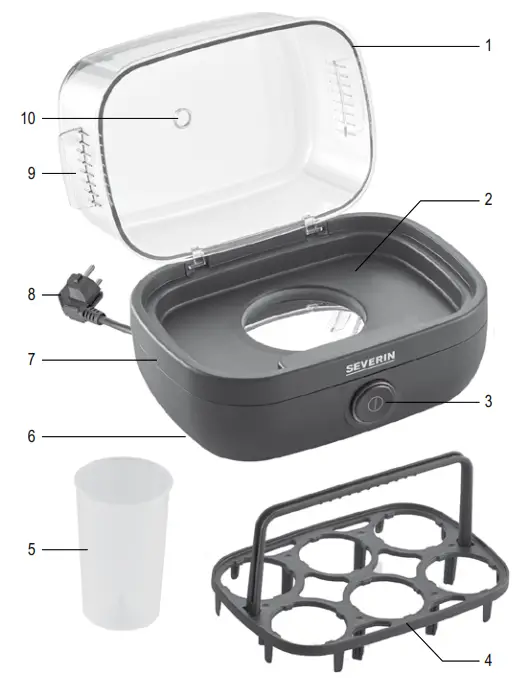 SEVERIN EK 3164, EK 3165 Egg Boiler - fig