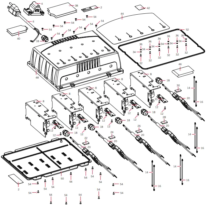 MINN KOTA MK 106PCL Precision Onboard - Diagram