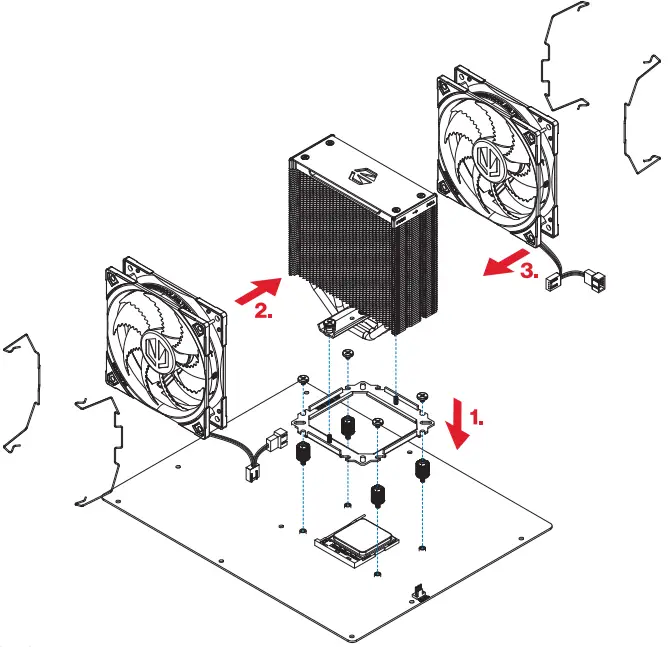 ENDORFY Fera 5 Dual Fan EY3A006 CPU Cooler-fig4