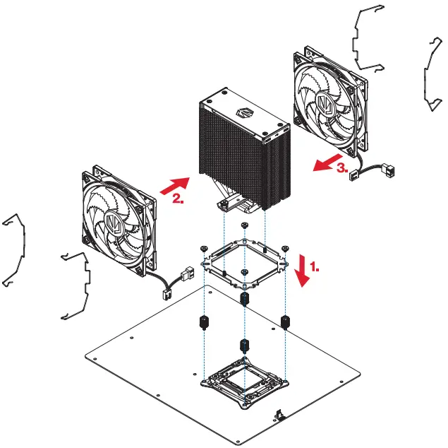 ENDORFY Fera 5 Dual Fan EY3A006 CPU Cooler-fig8