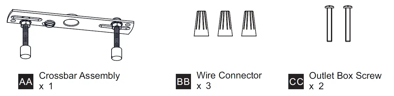 QUOIZEL LSB1716OZ Lisbon 3 Light 17 inch Old Bronze Semi-Flush Mount Ceiling Light 3