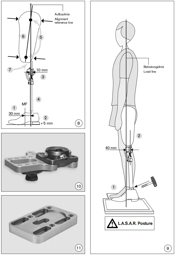 ottobock 3R93 Modular Brake Knee Joint with Lock - fig 3