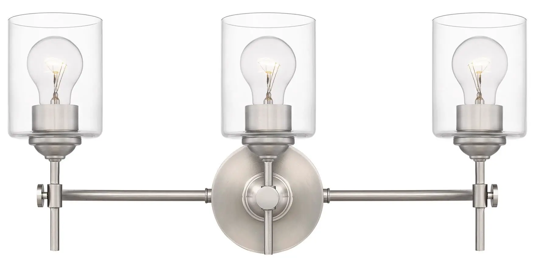 QUOIZEL ARI8631BN Aria 4 Light 31 inch Brushed Nickel Bath Light Wall Light Installation Guide