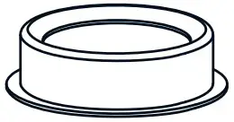 Socket Collar [pre-assembled to Fixture Body]