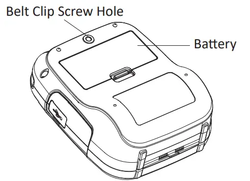 HPRT HM T3 PRO Sourcing Wireless Thermal Receipt Printer - Appearance and Components 1