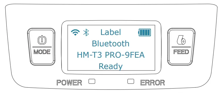 HPRT HM T3 PRO Sourcing Wireless Thermal Receipt Printer - Menu Se�ngs