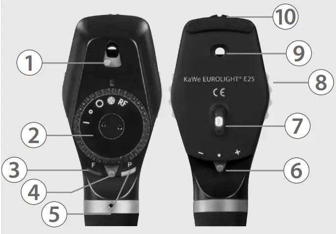 KaWe EUROLIGHT, PICCOLIGHT Ophthalmoscope - Fig3