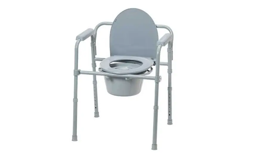 Invacare 9610 Safeguard Steel Commode User Manual