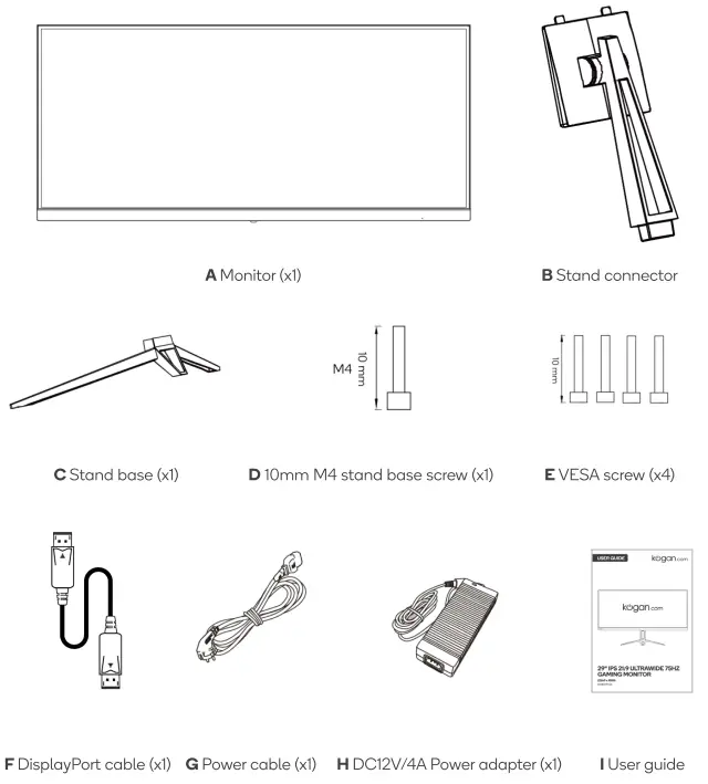 kogan KAMN29FUSA 29-COMPONENTS