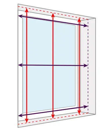 blinds2go DuoLight Gainsboro Grey Thermal Blind - Figure 2