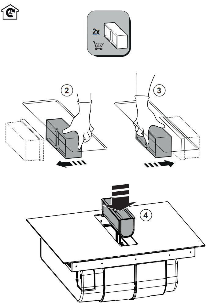 ETNA AKI671 Induction Hob With Extractor - 15