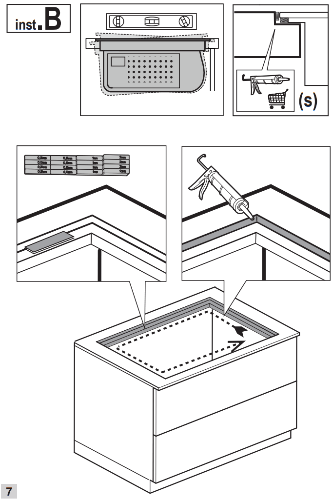 ETNA AKI671 Induction Hob With Extractor - 9