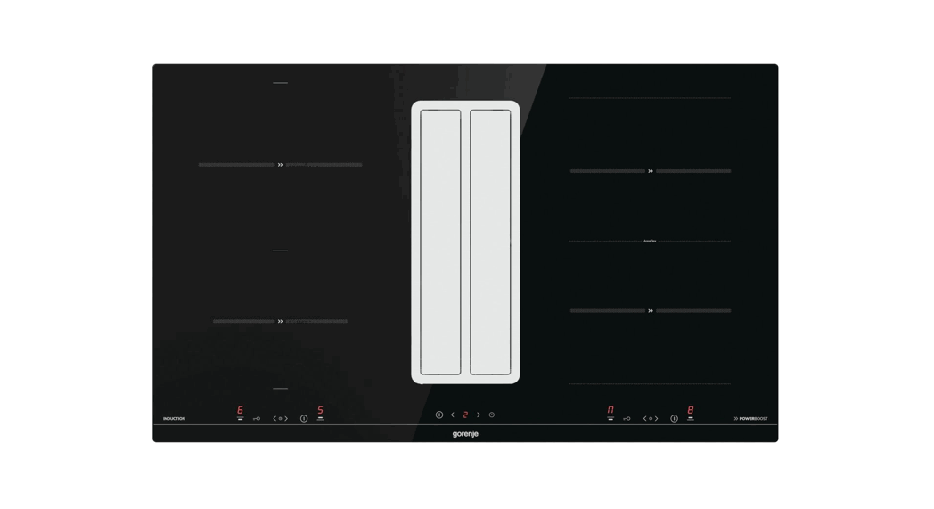 Etna Aki671 Induction Hob With Extractor Instruction Manual