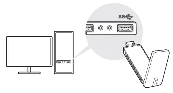 tp-link Archer TX20U Wireless USB Adapter - Directly