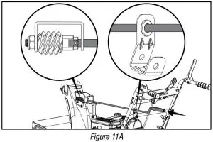 FIG 29 Discharge Chute Rotation Lever